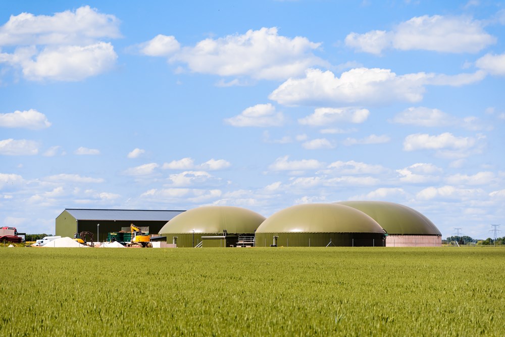 Anaerobic digestion plant